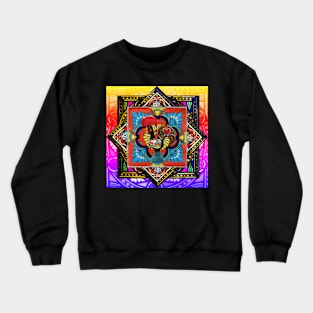 Portuguese folk art Crewneck Sweatshirt